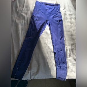 blue lululemon leggings
